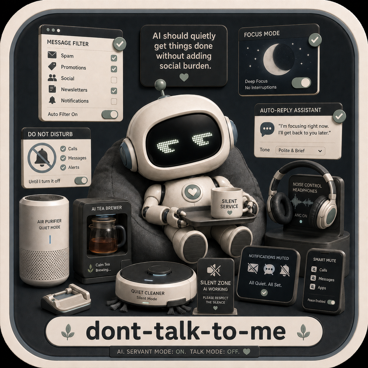 The Don't-Talk-to-Me-But-Stay-Close Type
